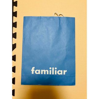 familiar - ファミリア　familiar  ショップ　袋　ショッパー　紙袋