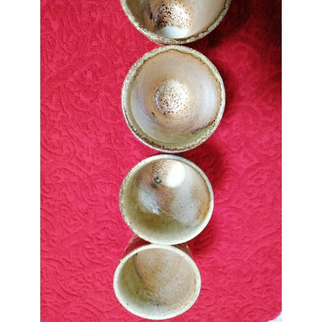 信楽焼 コップ フリーカップ 　ビアカップ インテリア/住まい/日用品のキッチン/食器(グラス/カップ)の商品写真