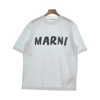 マルニ(Marni)のMARNI マルニ Tシャツ・カットソー 36(XS位) 白 【古着】【中古】(カットソー(半袖/袖なし))