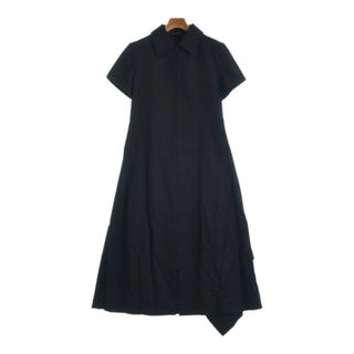 ヨウジヤマモト(Yohji Yamamoto)のYOHJI YAMAMOTO ヨウジヤマモト ワンピース 1(XS位) 黒 【古着】【中古】(ひざ丈ワンピース)