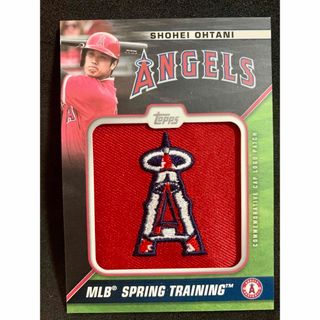 大谷翔平　topps 2021スプリングトレーニングキャップロゴパッチカード(その他)