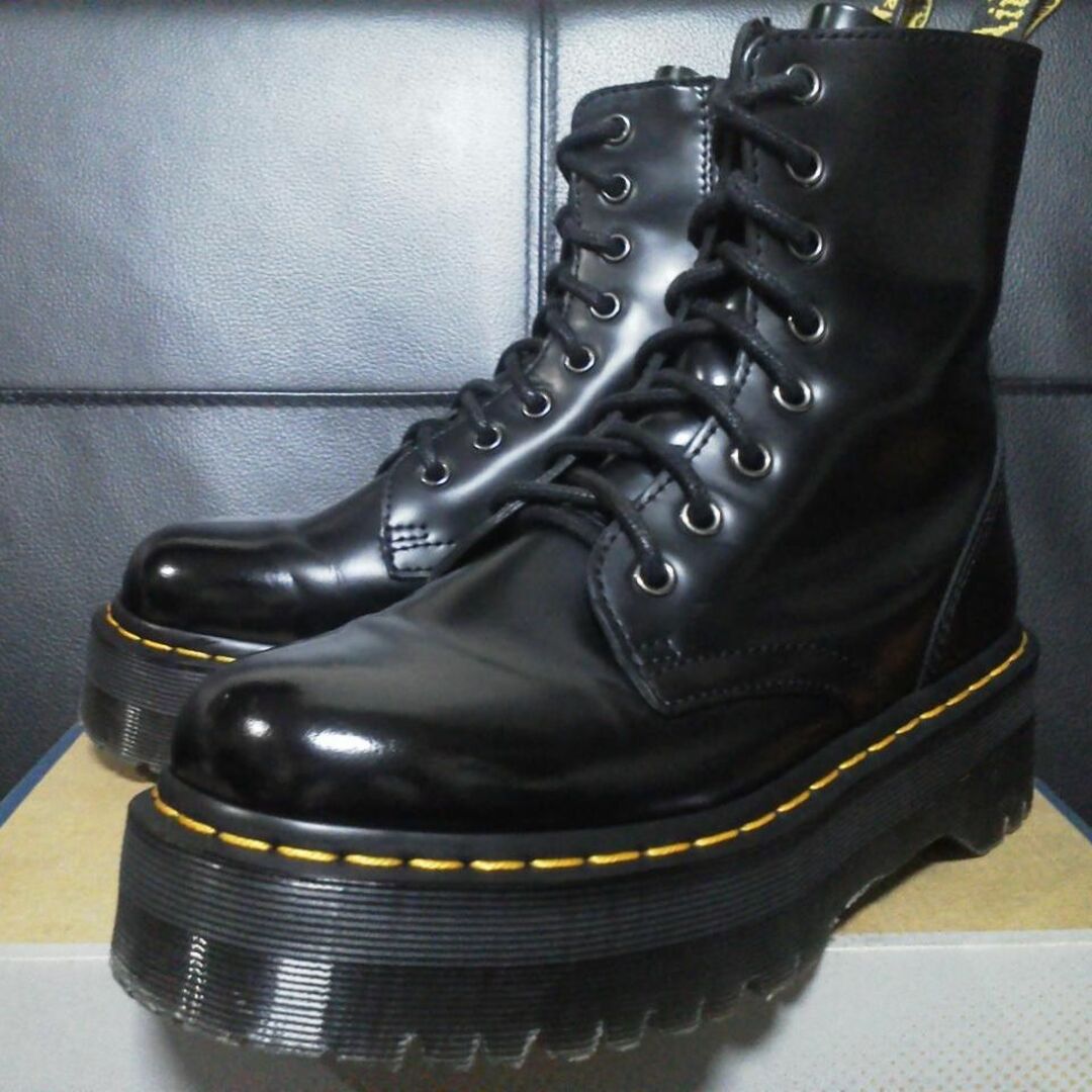 Dr.Martens JADON UK5 黒 厚底 8ホール BEX ジェイドン本商品専用箱に ...