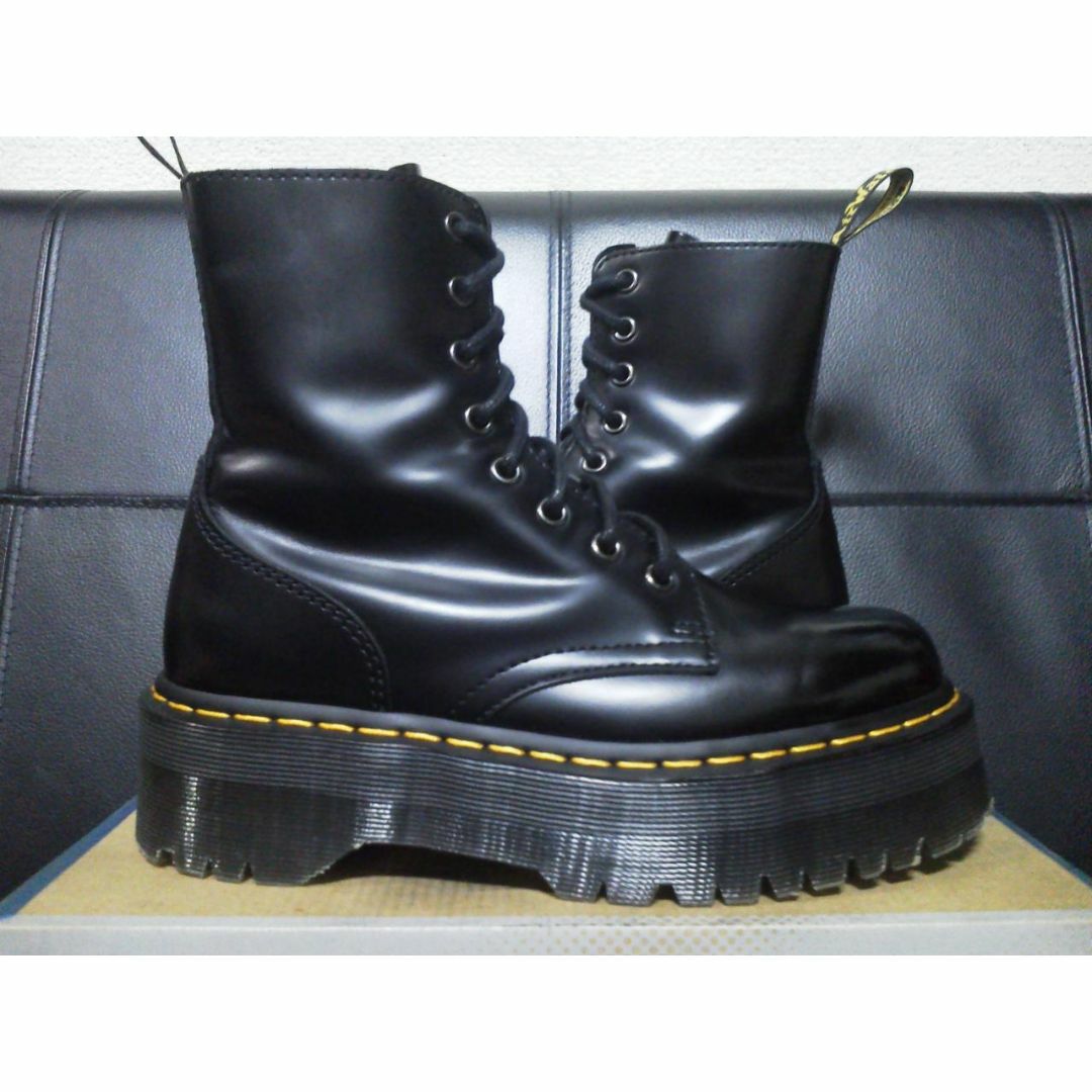 Dr.Martens JADON UK5 黒 厚底 8ホール BEX ジェイドン