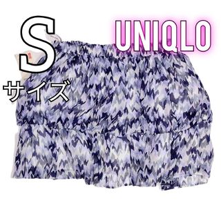 ユニクロ(UNIQLO)のUNIQLO プリントミニスカート Ｓサイズ(ミニスカート)