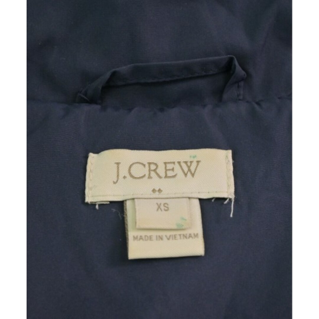 J.Crew(ジェイクルー)のJ.CREW ジェイクルー ダウンジャケット/ダウンベスト XS 紺 【古着】【中古】 レディースのジャケット/アウター(ダウンジャケット)の商品写真