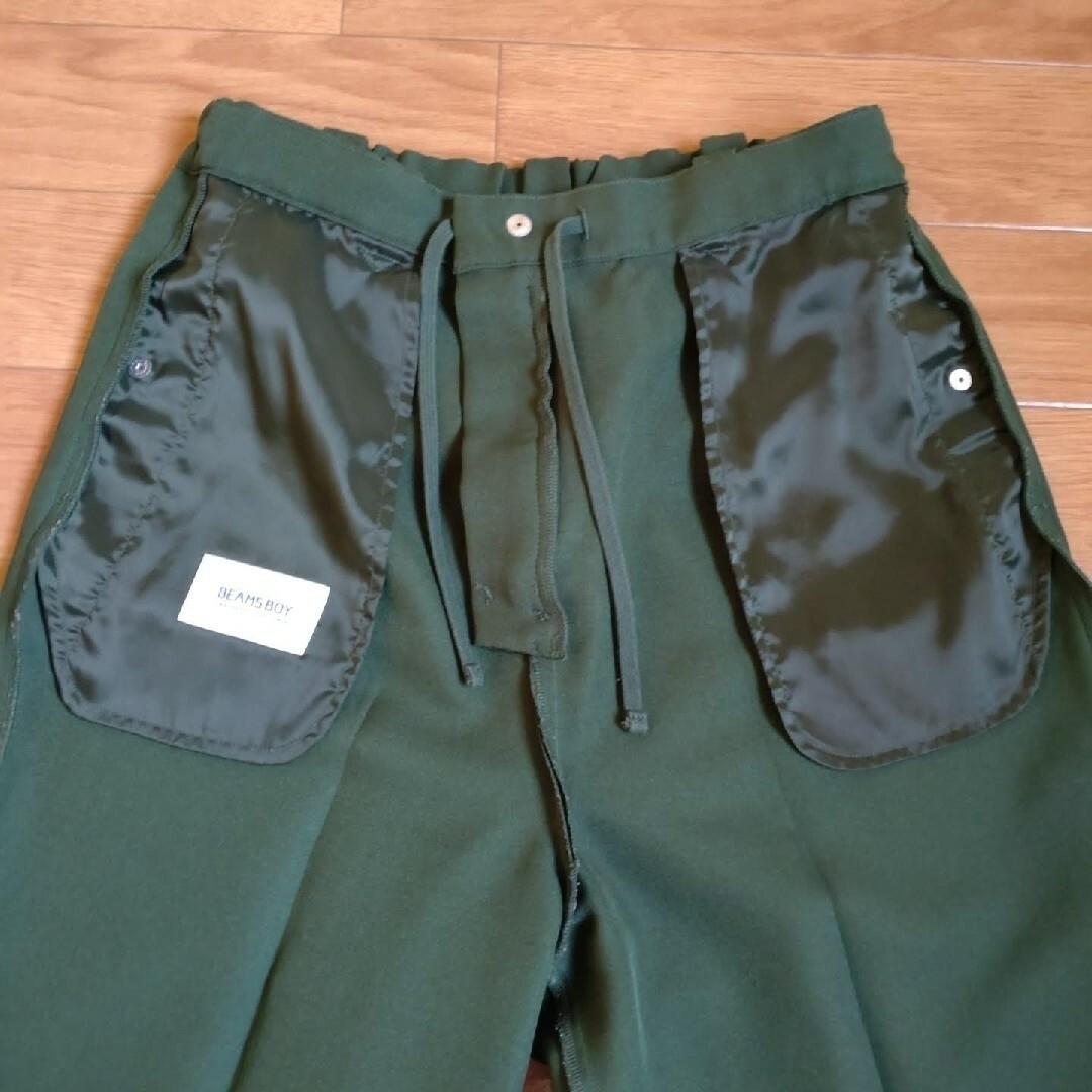 BEAMS BOY(ビームスボーイ)の【BEAMS BOY】POLYESTER SOLID WESTERN PANTS レディースのパンツ(カジュアルパンツ)の商品写真