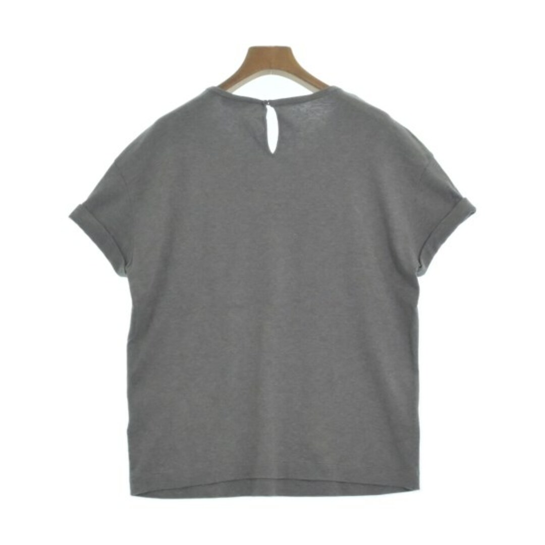 BRUNELLO CUCINELLI(ブルネロクチネリ)のBRUNELLO CUCINELLI Tシャツ・カットソー M グレー 【古着】【中古】 レディースのトップス(カットソー(半袖/袖なし))の商品写真