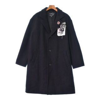 ラフシモンズ(RAF SIMONS)のRAF SIMONS ラフシモンズ コート（その他） M 黒 【古着】【中古】(その他)