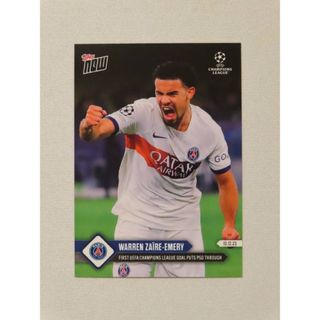 トップス(Topps)のtopps now カード ワレン・ザイール＝エムリ #085 トップスナウ(スポーツ選手)