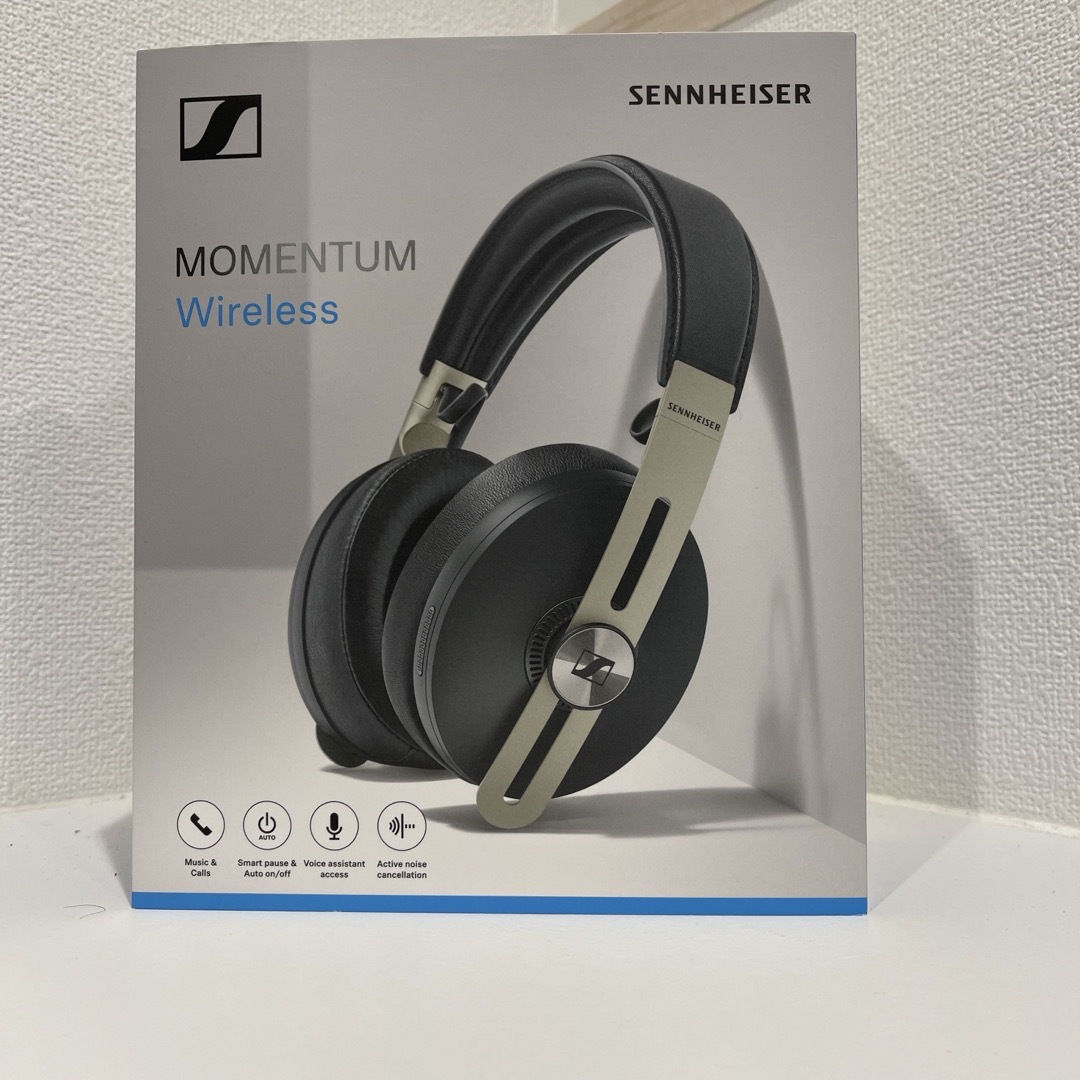 SENNHEISER(ゼンハイザー)のゼンハイザー SENNHEISER M3AEBTXL BLACK  スマホ/家電/カメラのオーディオ機器(ヘッドフォン/イヤフォン)の商品写真