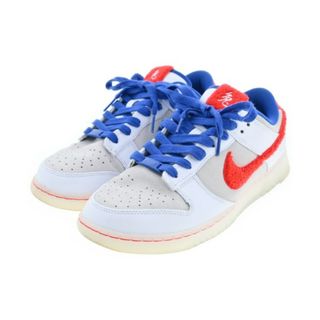 ナイキ(NIKE)のNIKE ナイキ スニーカー 27cm ライトグレーx白x青等 【古着】【中古】(スニーカー)