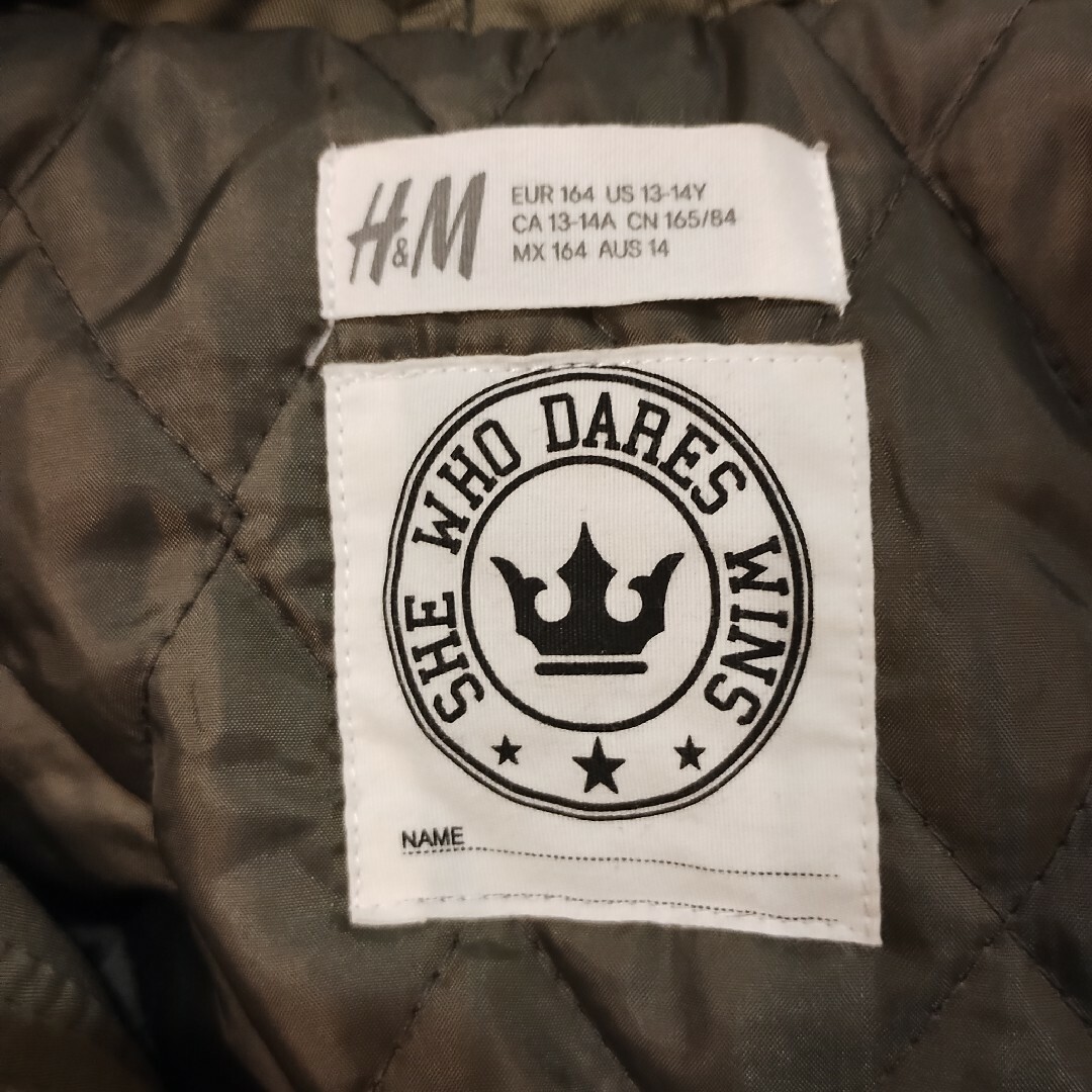 H&M(エイチアンドエム)の激安処分セール!!H＆M ジャケット レディースのジャケット/アウター(ミリタリージャケット)の商品写真