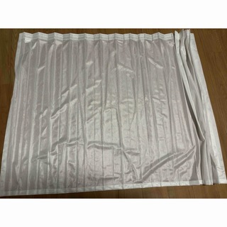 レースカーテン　丈80㎝×巾128㎝　2枚(レースカーテン)