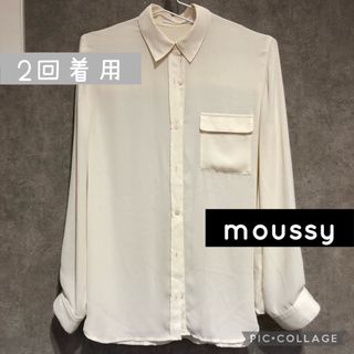 マウジー(moussy)のMOUSSY マウジー　長袖　シャツ　ブラウス　フォーマル　セレモニー　スーツ(シャツ/ブラウス(長袖/七分))