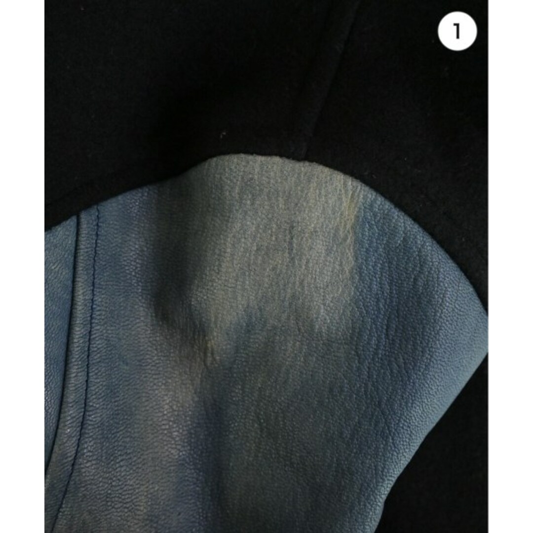 BLACK&BLUE(ブラックアンドブルー)のBLACK&BLUE ブラックアンドブルー スタジャン 3(L位) 黒x青系 【古着】【中古】 メンズのジャケット/アウター(スタジャン)の商品写真