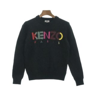 ケンゾー(KENZO)のKENZO ケンゾー ニット・セーター M 黒 【古着】【中古】(ニット/セーター)