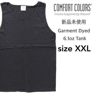 【コンフォート カラーズ】新品未使用 無地 タンクトップ ペッパー 2XL(タンクトップ)