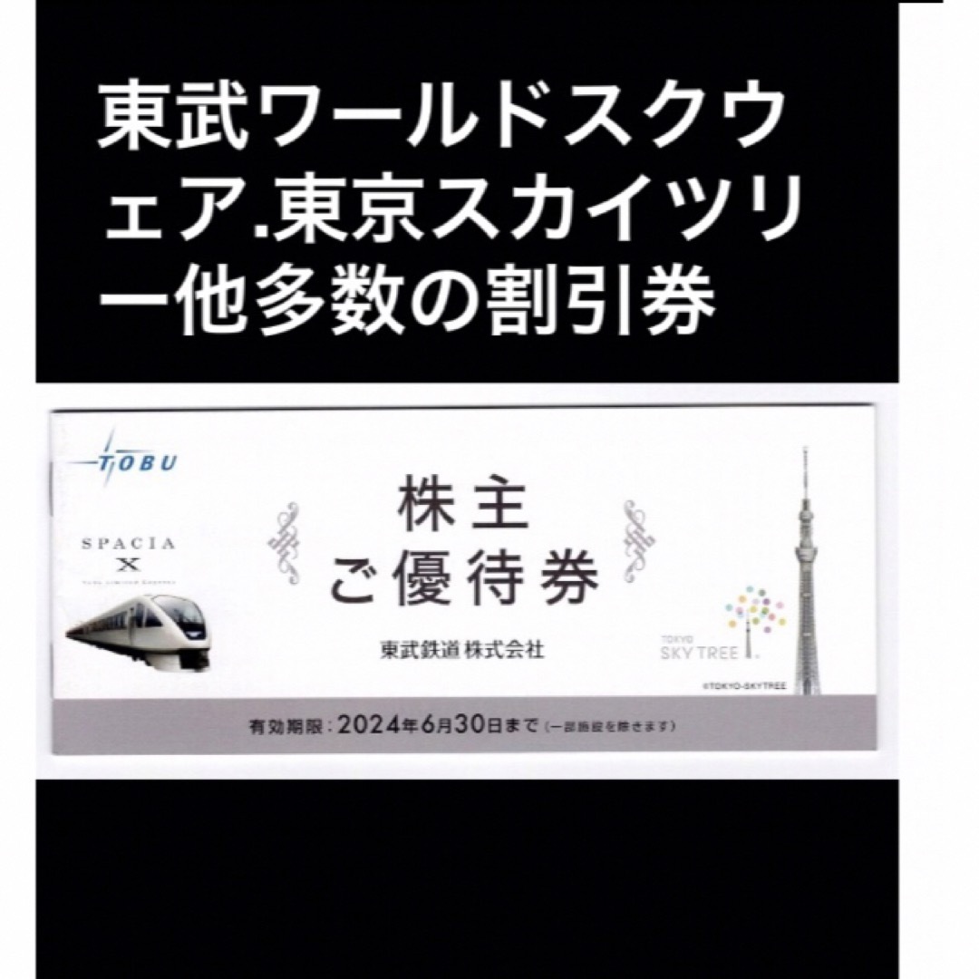 東武ワールドスクウェア入場割引券，東京スカイツリー入館割引券他多数在中/No22 チケットの施設利用券(遊園地/テーマパーク)の商品写真