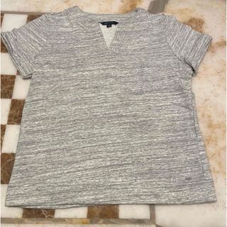 トミーヒルフィガー(TOMMY HILFIGER)の【中古1回着用】トミーヒルフィガーTOMMYHILFIGERシャツ(レディースL(Tシャツ(半袖/袖なし))