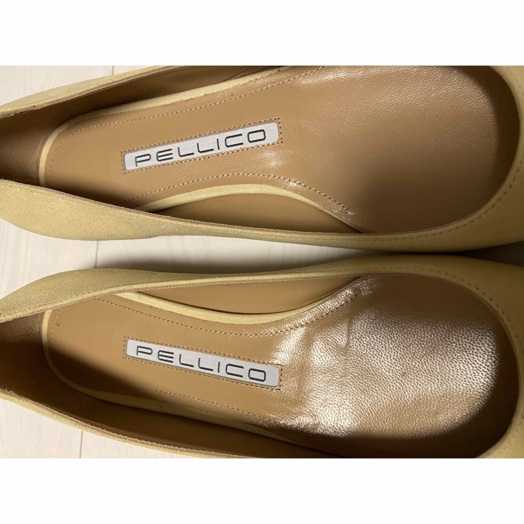 PELLICO(ペリーコ)の春色♡　PELLICO ペリーコ 未使用　フラットパンプス　ベージュ レディースの靴/シューズ(ハイヒール/パンプス)の商品写真