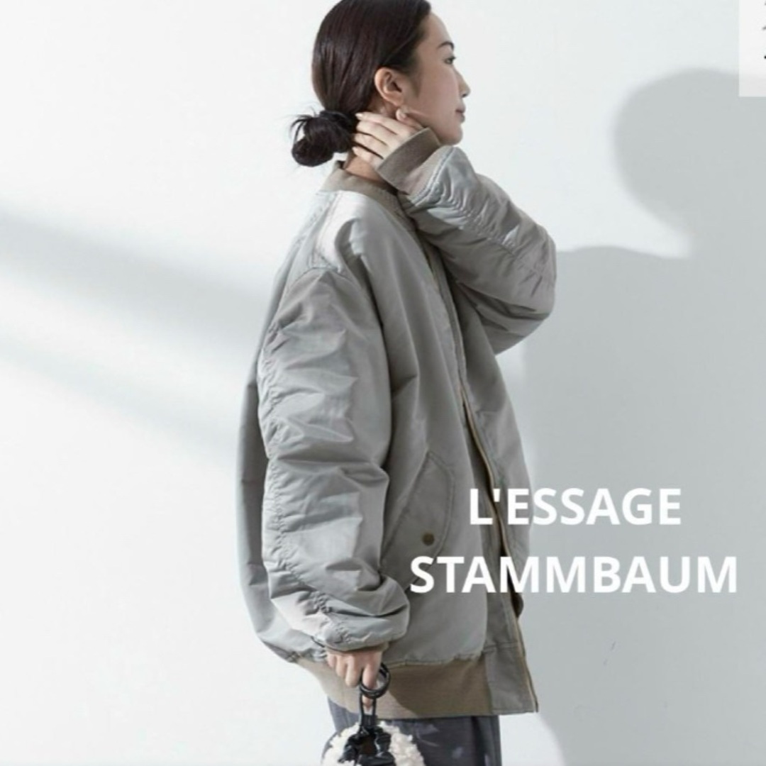 L'Appartement DEUXIEME CLASSE(アパルトモンドゥーズィエムクラス)のジャーナルスタンダードレサージュSTAMMBAUM USAFL2B JACKET レディースのジャケット/アウター(その他)の商品写真