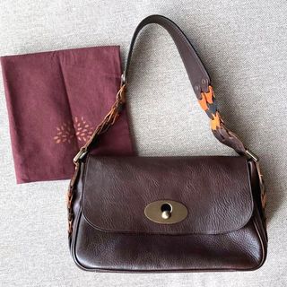 マルベリー(Mulberry)のmulberry マルベリー ワンショルダーバッグ ブラウン フラップ 肩掛け(ショルダーバッグ)