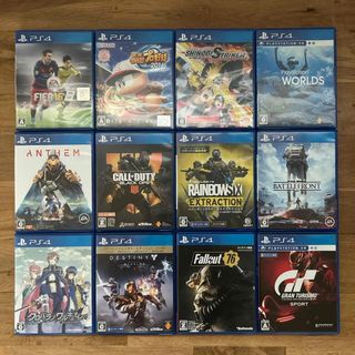 プレイステーション4(PlayStation4)のプレステ4 PS4ソフト12本セットまとめ売り(家庭用ゲームソフト)