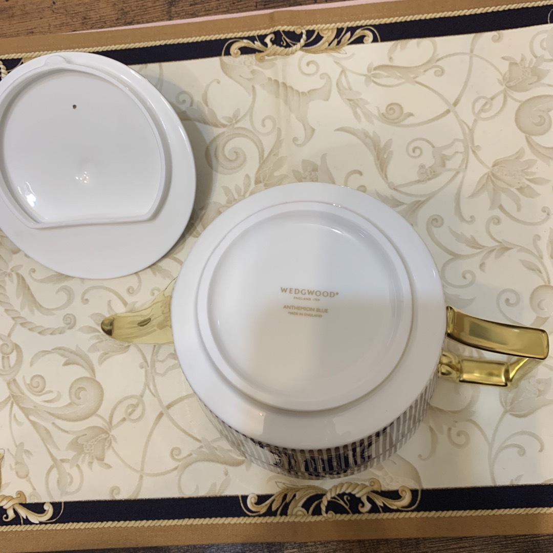 WEDGWOOD - 未使用 ウェッジウッド アンセミオン ブルー WEDGWOOD - 未使用 ウェッジウッド アンセミオン ブルー