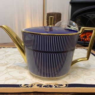 ウェッジウッド(WEDGWOOD)の未使用　ウェッジウッド  アンセミオン　ブルー　ティーポット(食器)