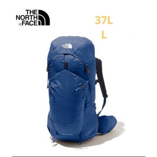 ザノースフェイス(THE NORTH FACE)の【新品】ノースフェイス テルス35　シェイディーブルー　37L　登山　ザック(登山用品)