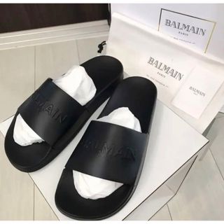 新品 BALMAIN 39 バルマン サンダル 定価39960円