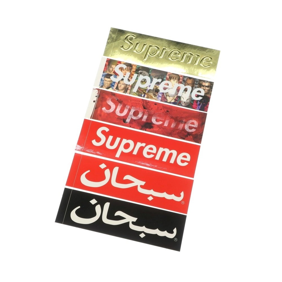 Supreme(シュプリーム)の【中古】シュプリーム Supreme ステッカー 6枚セット マルチカラー【メンズ】 インテリア/住まい/日用品のインテリア小物(その他)の商品写真