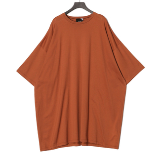エイトン(ATON)の新品 ATON ブラウン 半袖 Tシャツ 定価20900円(Tシャツ(半袖/袖なし))