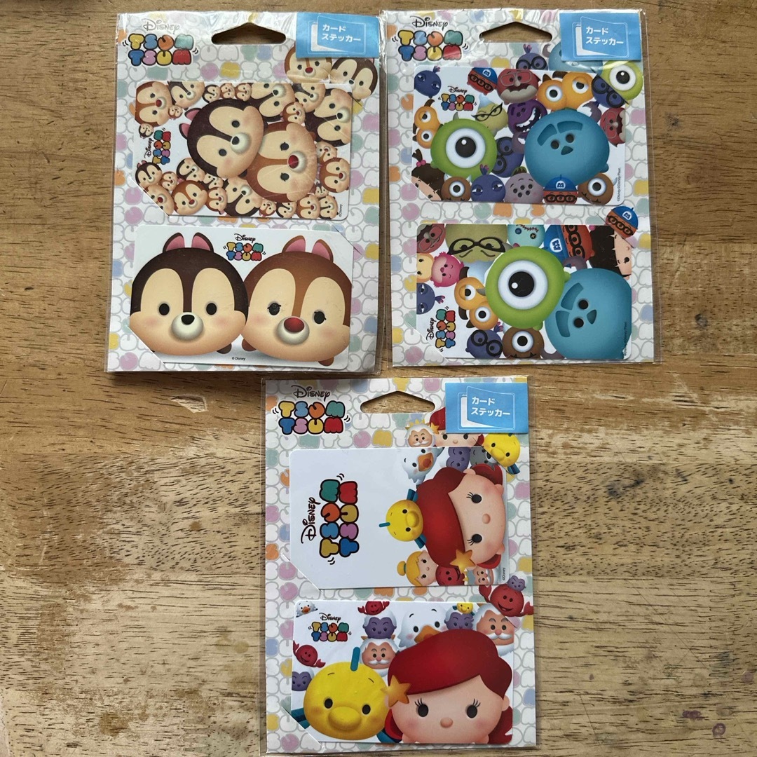 Disney(ディズニー)のDisneyツムツム☆カードステッカー2枚入り×3セット エンタメ/ホビーのエンタメ その他(その他)の商品写真