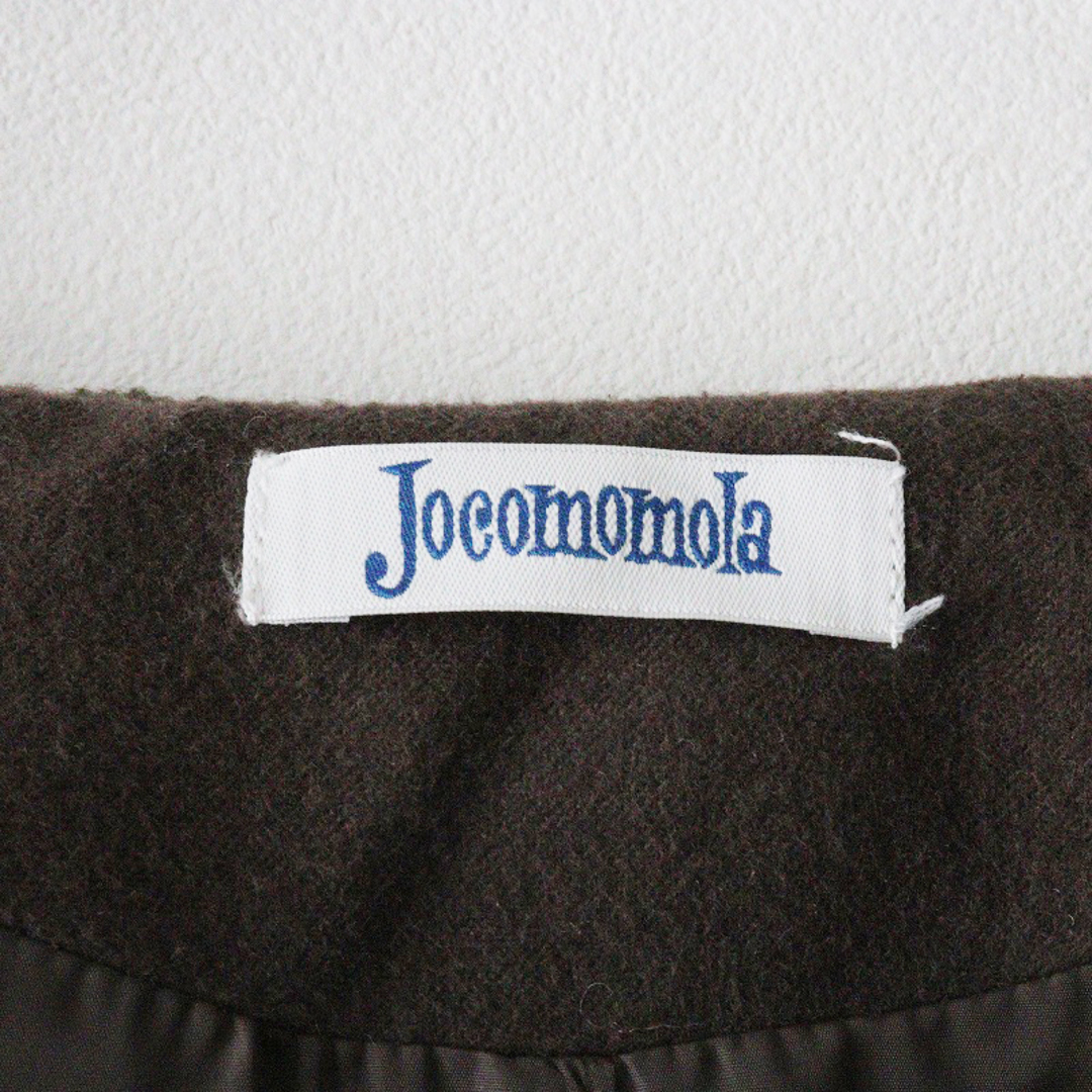 Jocomomola(ホコモモラ)の美品 2021AW ホコモモラ Jocomomola フェイクムートンショートジャケット 40/ダークブラウン 丸襟 ボア ブルゾン【2400013727464】 レディースのジャケット/アウター(ブルゾン)の商品写真