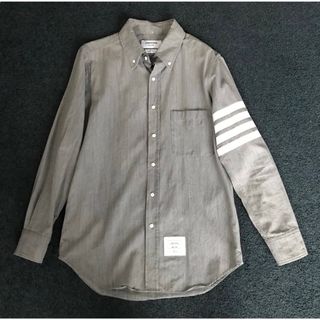 THOM BROWNE - 極美品▽THOM BROWNE トムブラウン チェック柄 ボタン