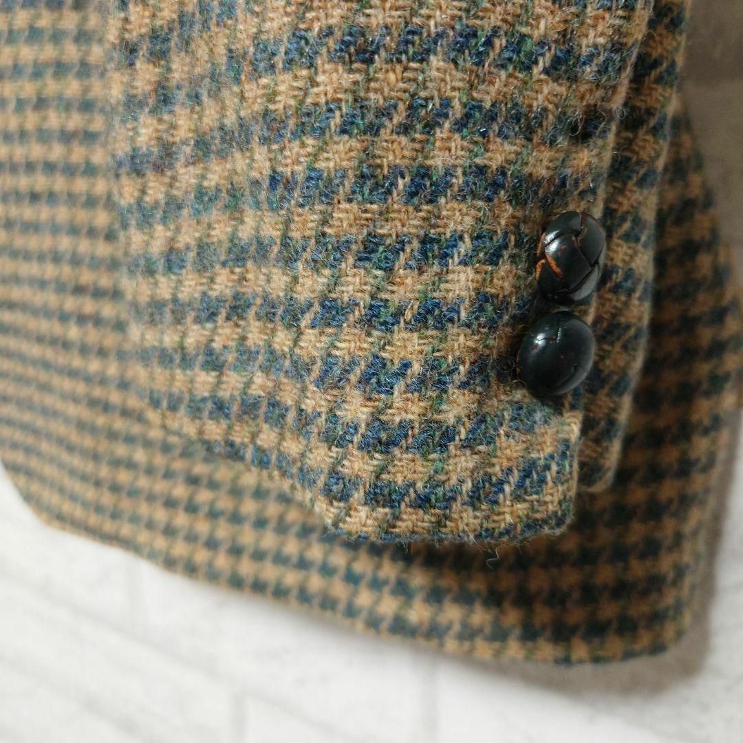 Harris Tweed(ハリスツイード)の《USA製》HARRIS TWEED 80sハリスツイード 千鳥格子 2B メンズのジャケット/アウター(テーラードジャケット)の商品写真