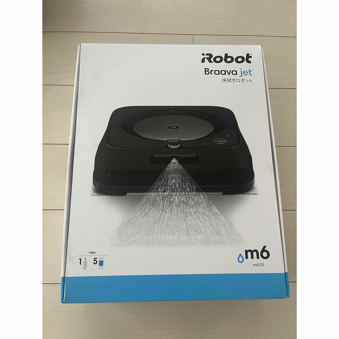iRobot(アイロボット)の 【新品未使用】 IROBOT ブラーバジェットM6 グラファイト  スマホ/家電/カメラの生活家電(掃除機)の商品写真