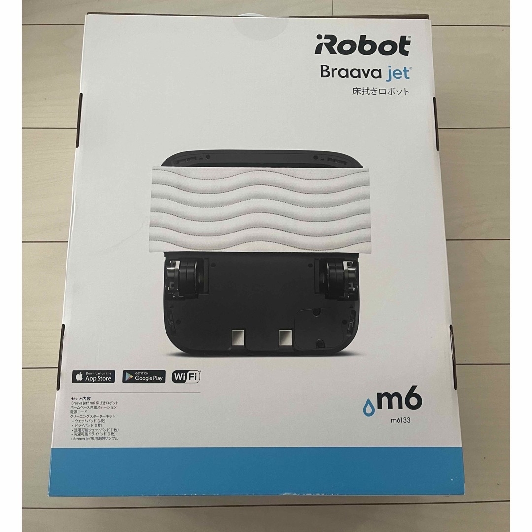 iRobot(アイロボット)の 【新品未使用】 IROBOT ブラーバジェットM6 グラファイト  スマホ/家電/カメラの生活家電(掃除機)の商品写真