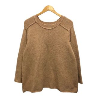 ザラ(ZARA)のザラ ZARA KNIT ニット セーター 無地 長袖 S ベージュ レディース(ニット/セーター)