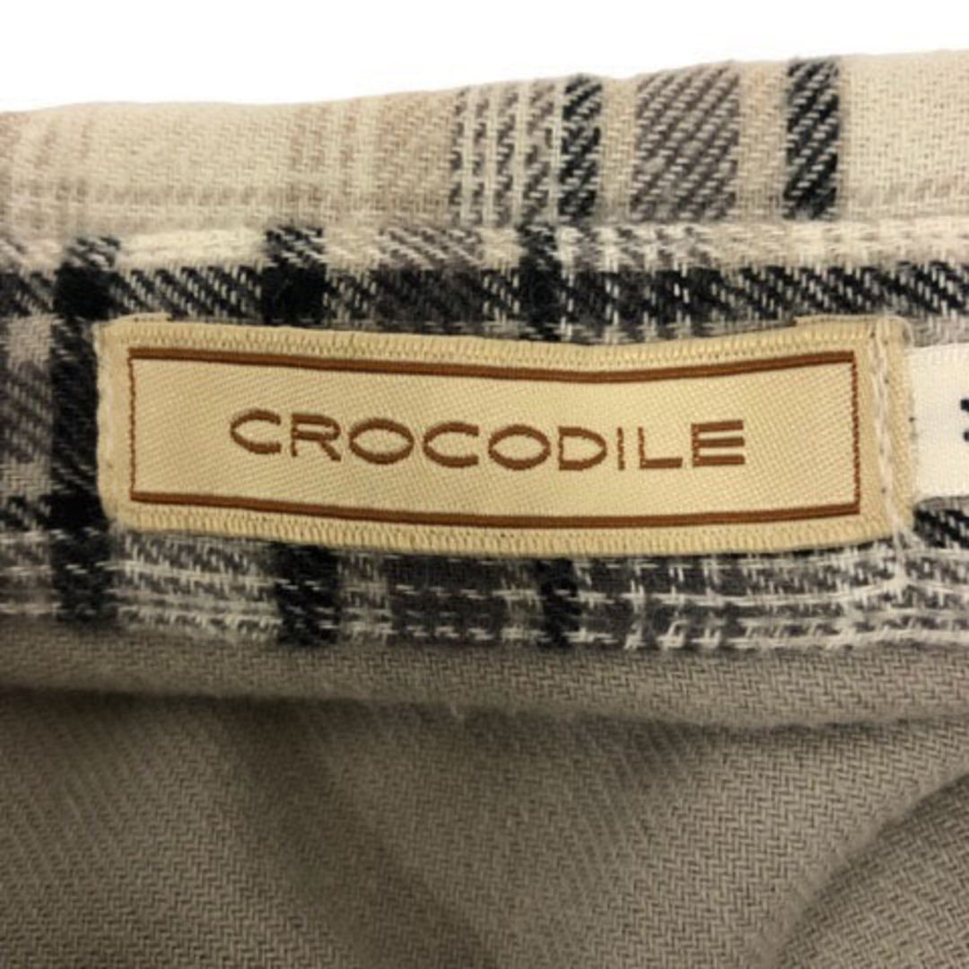 other(アザー)のクロコダイル CROCODILEチュニック チェック 長袖 M グレー ※MZ レディースのレディース その他(その他)の商品写真