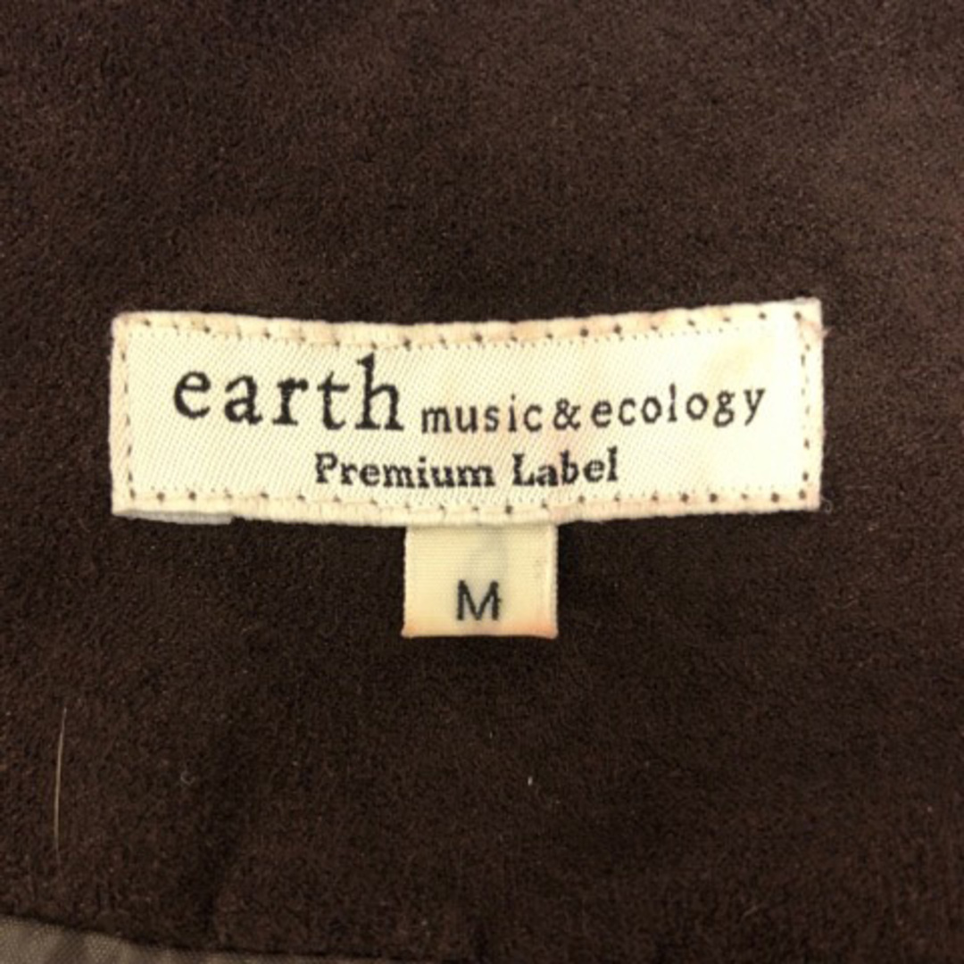 earth music & ecology(アースミュージックアンドエコロジー)のアースミュージック&エコロジー ジャンパー ノーカラー スエード M 茶 ※MZ レディースのレディース その他(その他)の商品写真