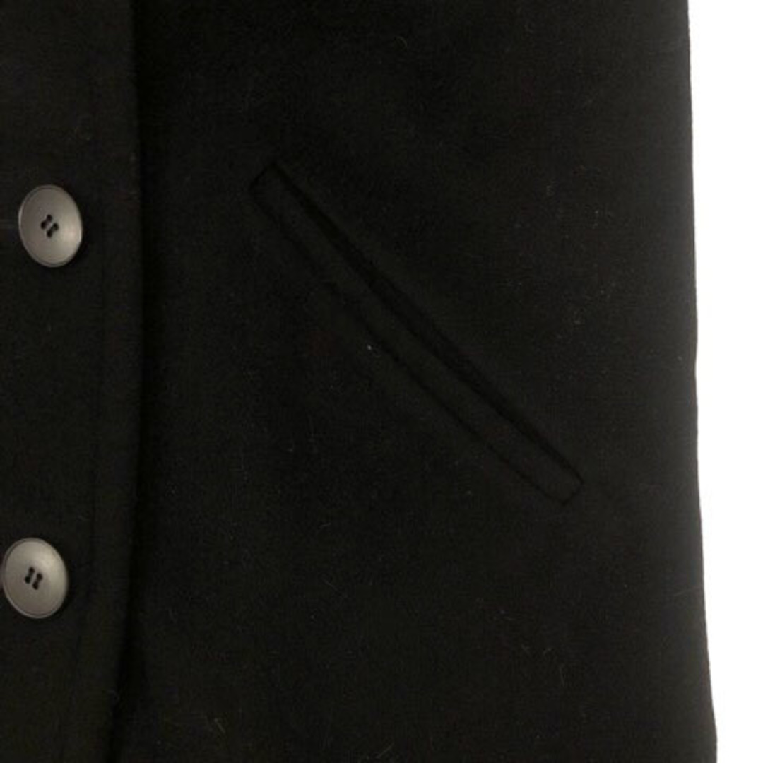 agnes b.(アニエスベー)のアニエスベー コート アウター ウール 裏地 長袖 膝丈 2 黒 レディース レディースのジャケット/アウター(その他)の商品写真
