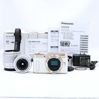 パナソニック(Panasonic)のPanasonic GF10 ダブルレンズキット ホワイト DC-GF10W-W(ミラーレス一眼)