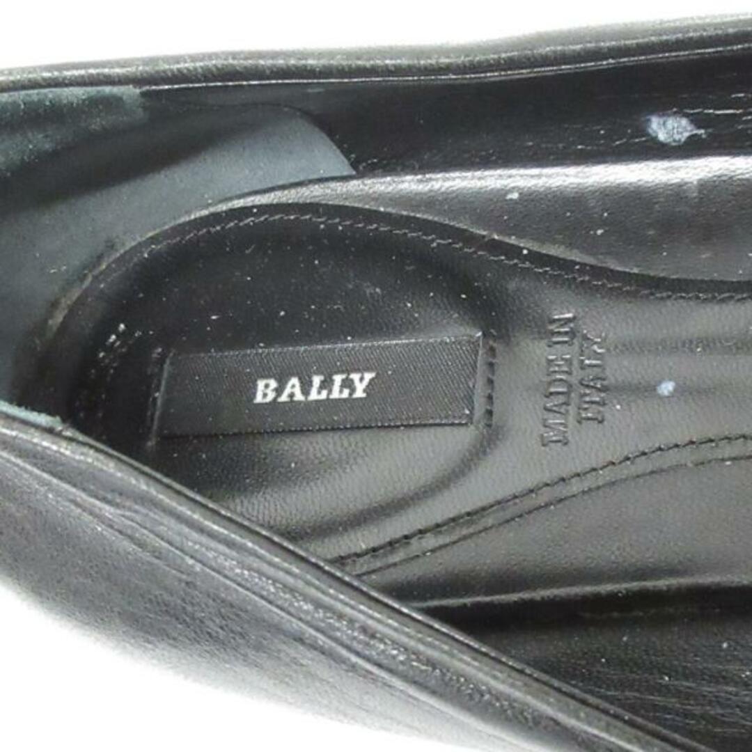 Bally(バリー)のBALLY(バリー) フラットシューズ レディース - 黒 インソール張替済み/フラワー レザー レディースの靴/シューズ(その他)の商品写真