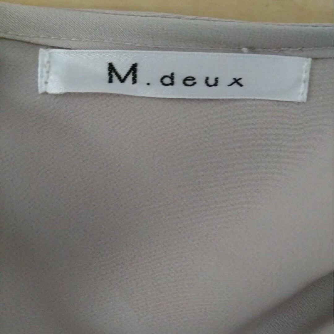 M.deux(エムドゥー)のM.deux　ブラウス レディースのトップス(シャツ/ブラウス(長袖/七分))の商品写真