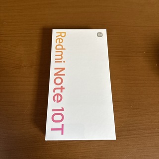 Xiaomi Redmi Note 10T SIMフリー版　レイクブルー(スマートフォン本体)