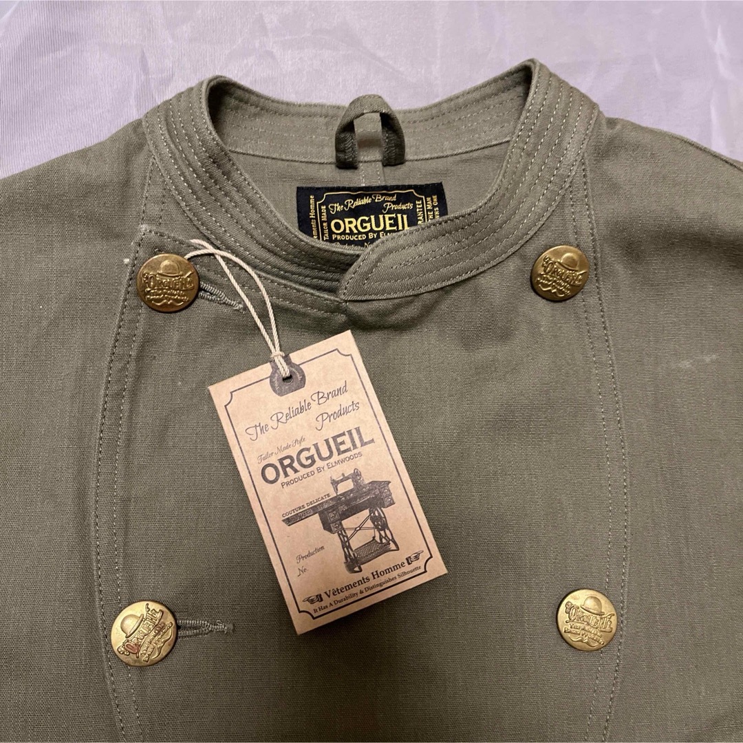 【OR-4126A】ORGUEIL cook coat 新品 メンズのジャケット/アウター(その他)の商品写真