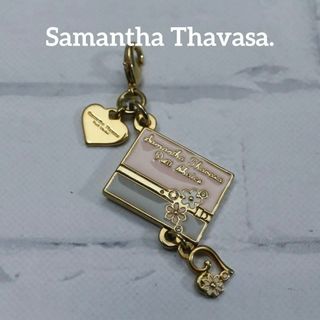 サマンサタバサ(Samantha Thavasa)の【匿名配送】サマンサ タバサ チャーム キーホルダー ゴールド ピンク 2(チャーム)