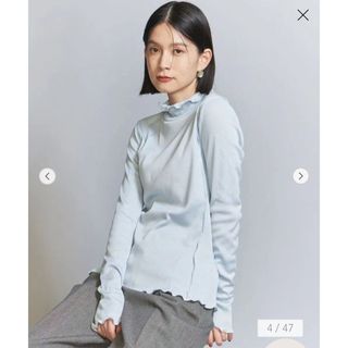 ビューティアンドユースユナイテッドアローズ(BEAUTY&YOUTH UNITED ARROWS)のBEAUTY&YOUTH＊メローステッチ タートルネック カットソー(カットソー(長袖/七分))